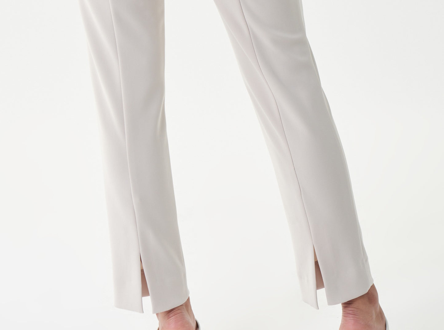 Joseph Ribkoff Slim Mid Rise Trousers-Moonstone