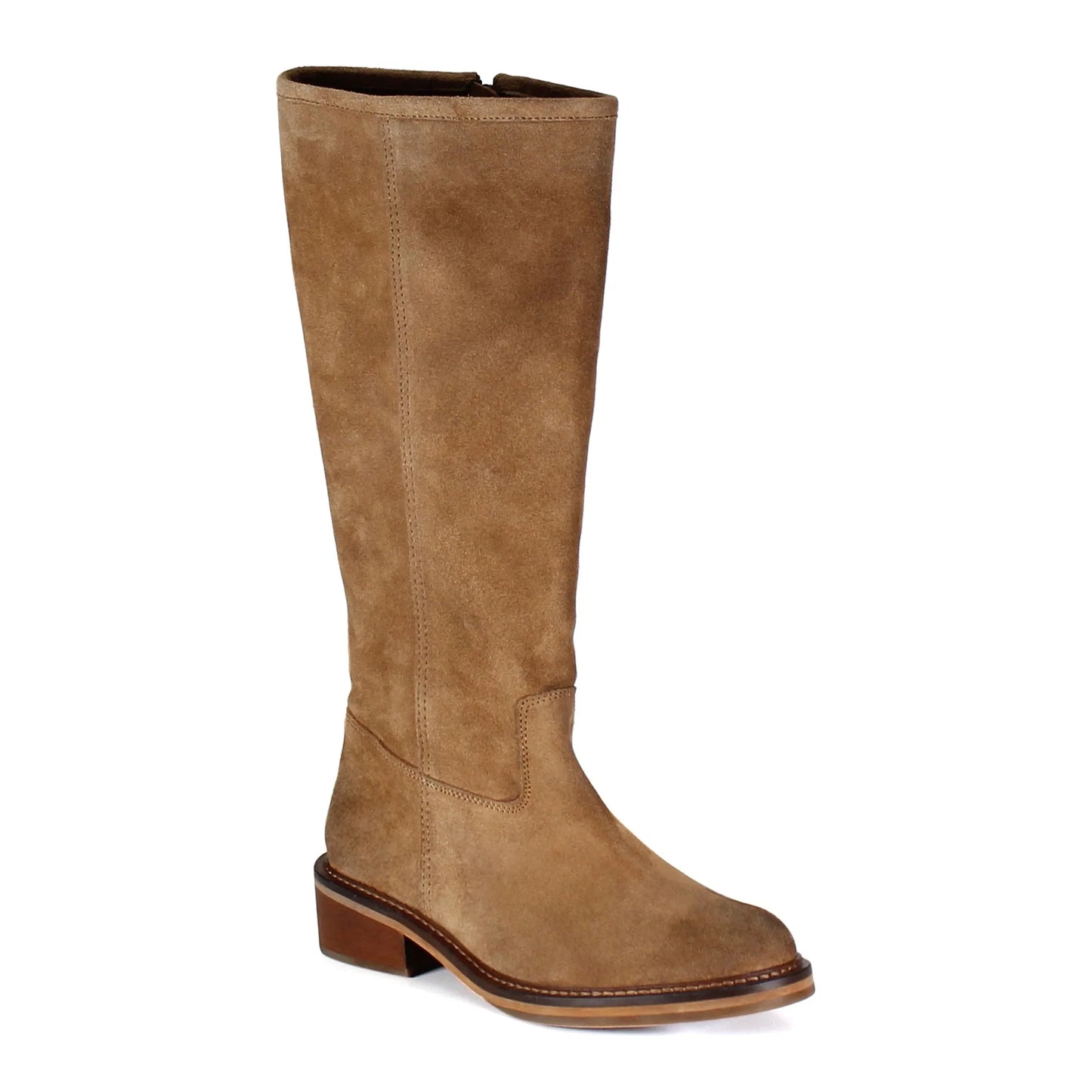 Diba True Keep Em Tall Boot-Tan Suede