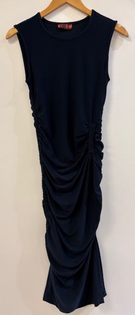 Isle Rhodes Dress-Navy