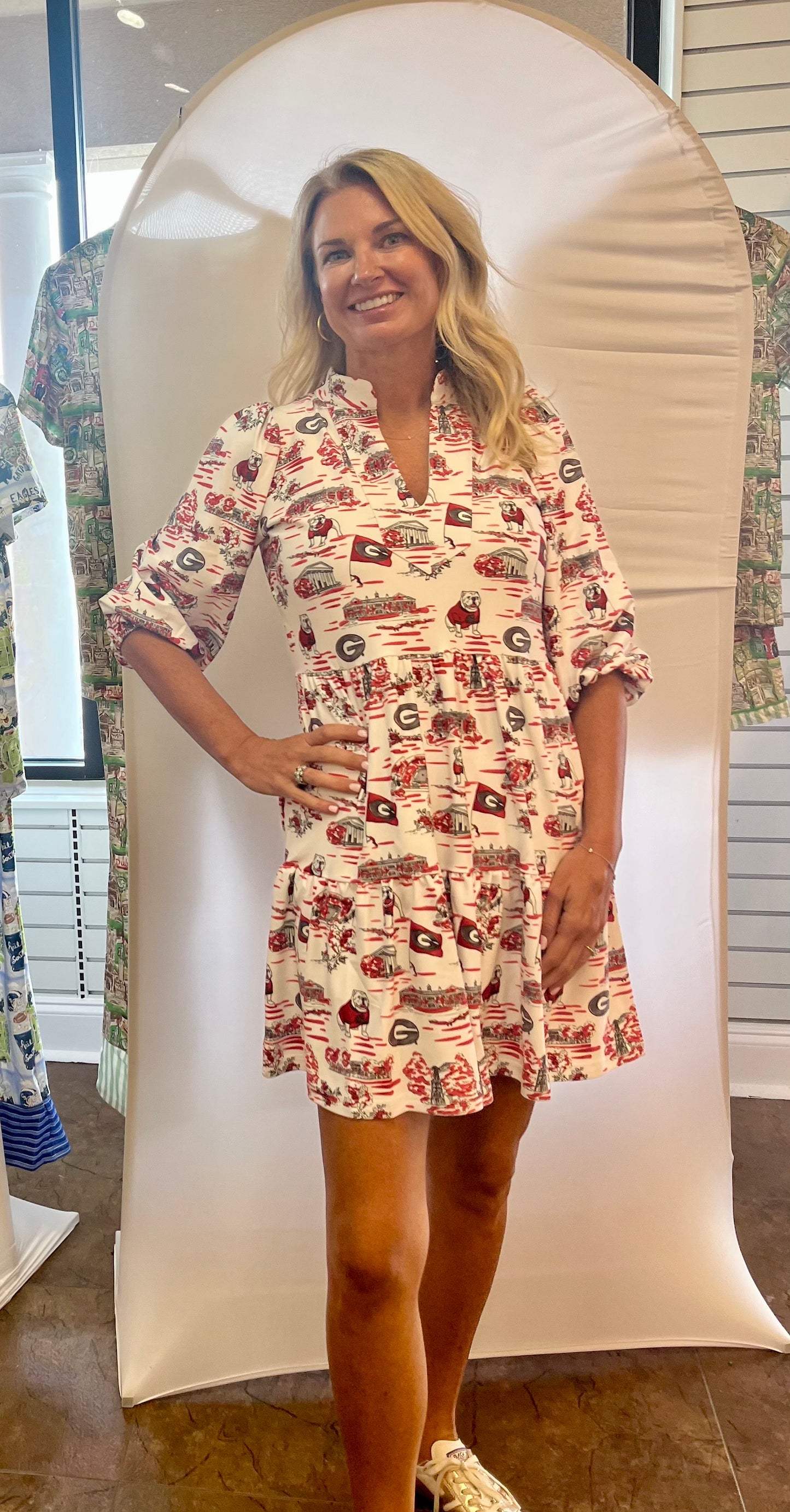 Smith & Quinn Tory Dress-Georgia Toile