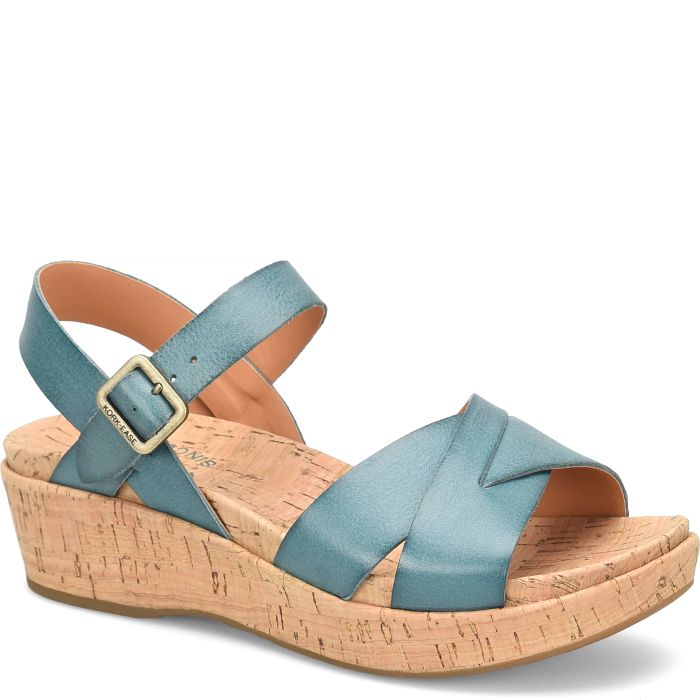 Kork Ease Myrna 2.0 in Turquoise Emma Laura
