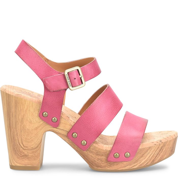 Kork Ease Della in Dark Pink Emma Laura