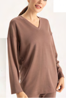 Isle Arlen Top-Mocha