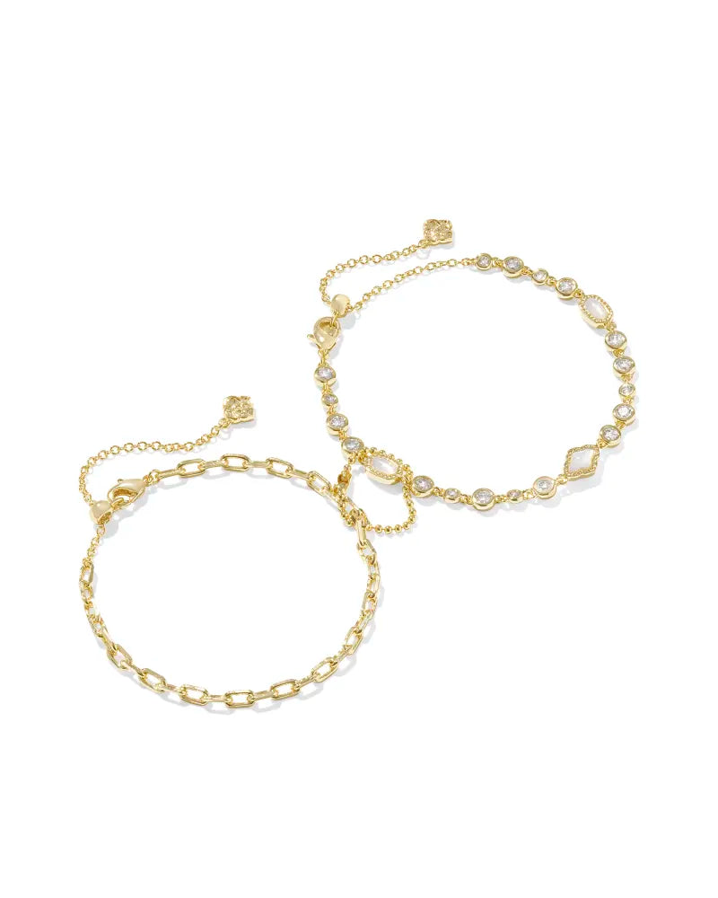 Kendra Scott Mini Elisa Abbie 2 Bracelet Set
