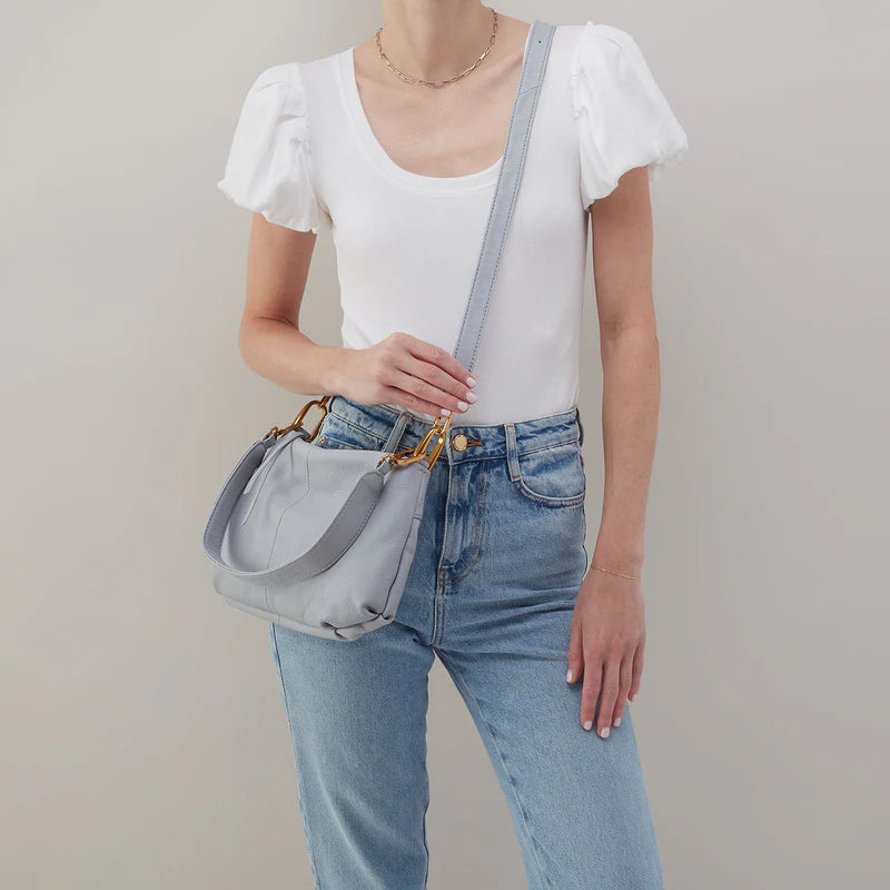 Hobo Advance Shoulder Bag- Blue Pearl