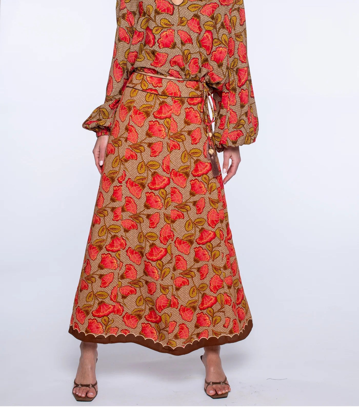 Elizabeth James Avery Skirt-Fan Toss