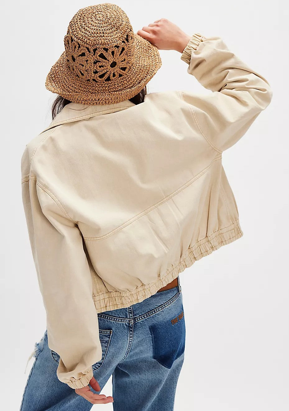 Free People Birdie Jacket-Puff Pastry