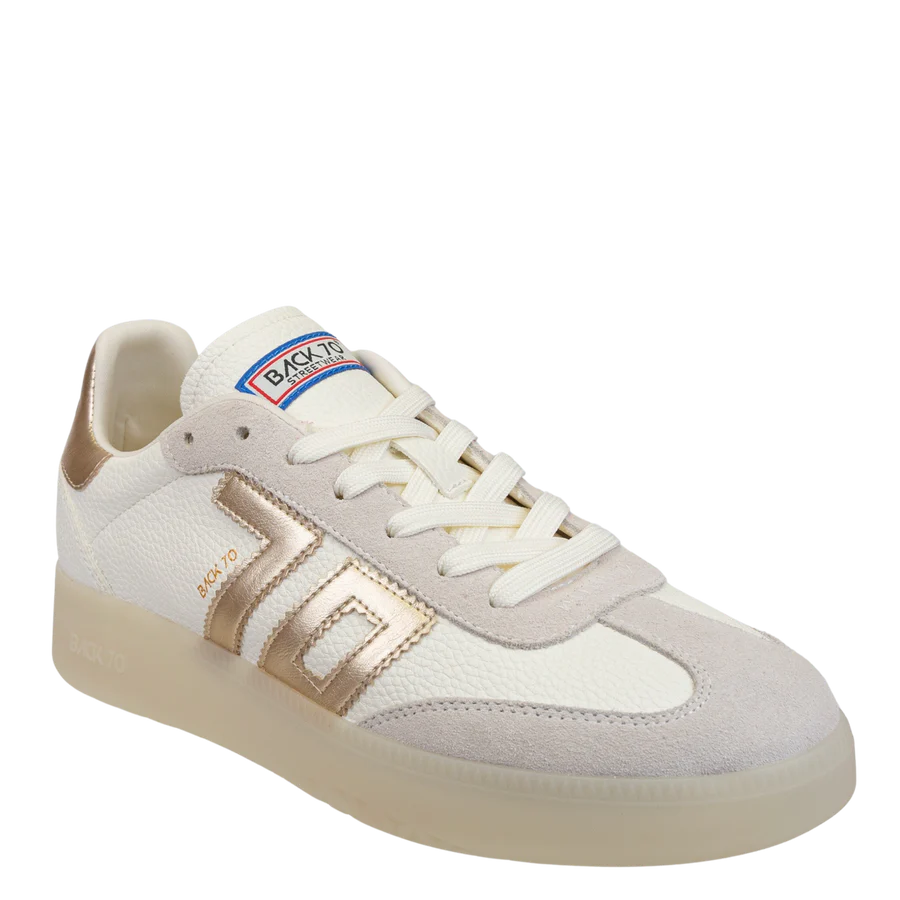Back 70 Boston Sneakers-Metallic Gold