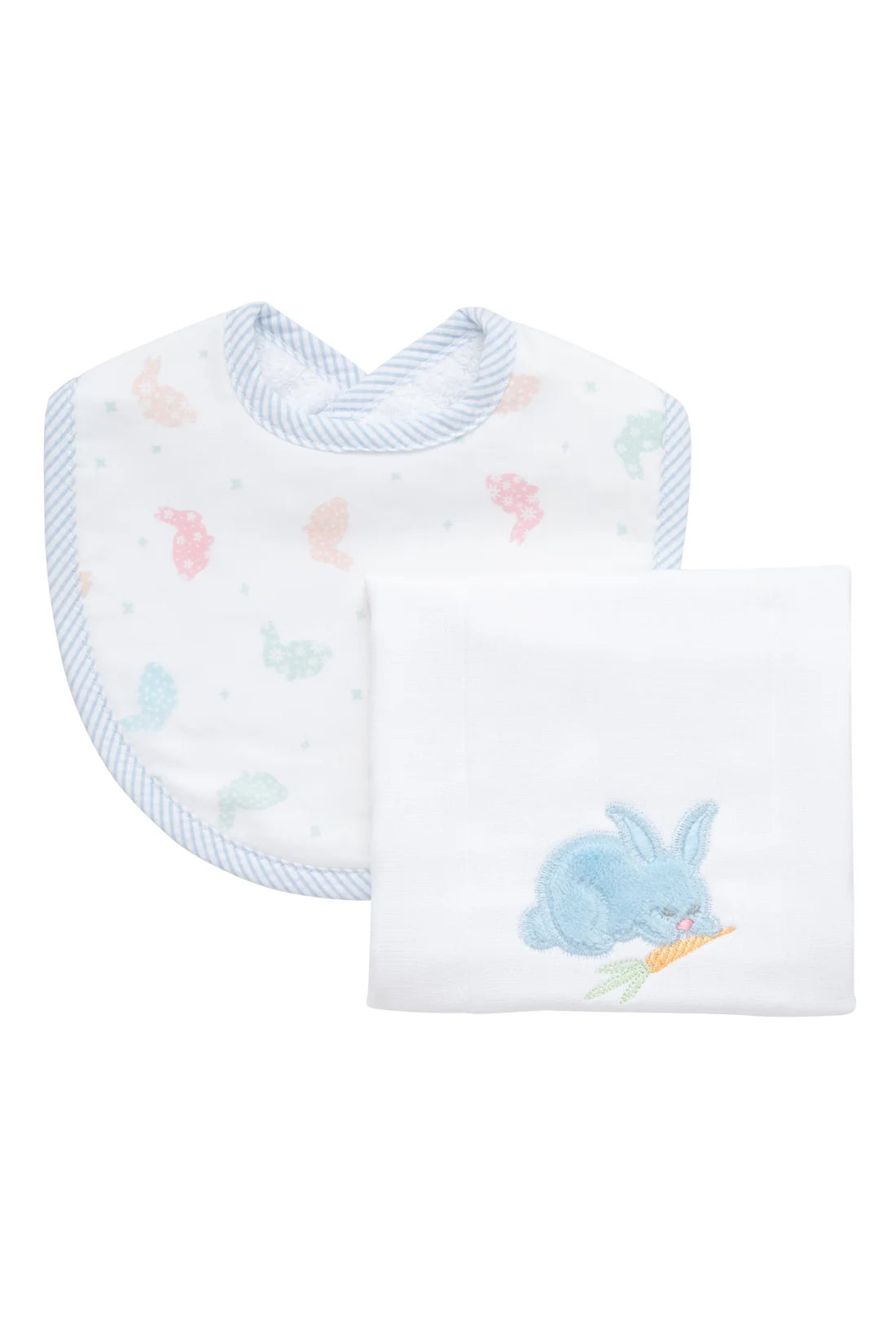 3 Marthas Bunny Basic Bib & Burp Boxed Set