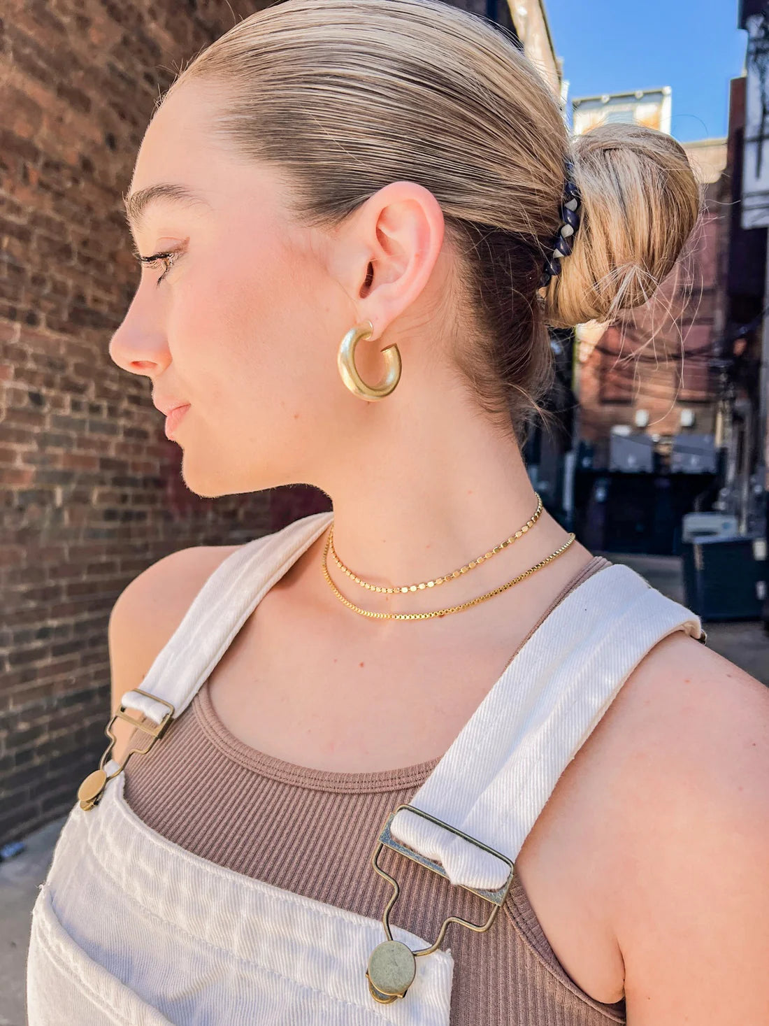 Sheila Fajl Chantal Hoop Earrings