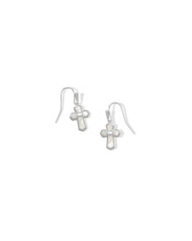 Kendra Scott Cross Medallion Drop Earrings
