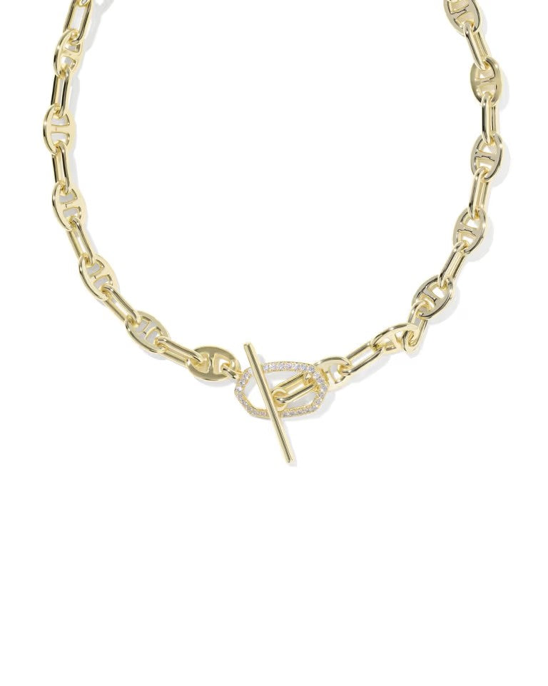 Kendra Scott Elisa Toggle Link and Chain Necklace
