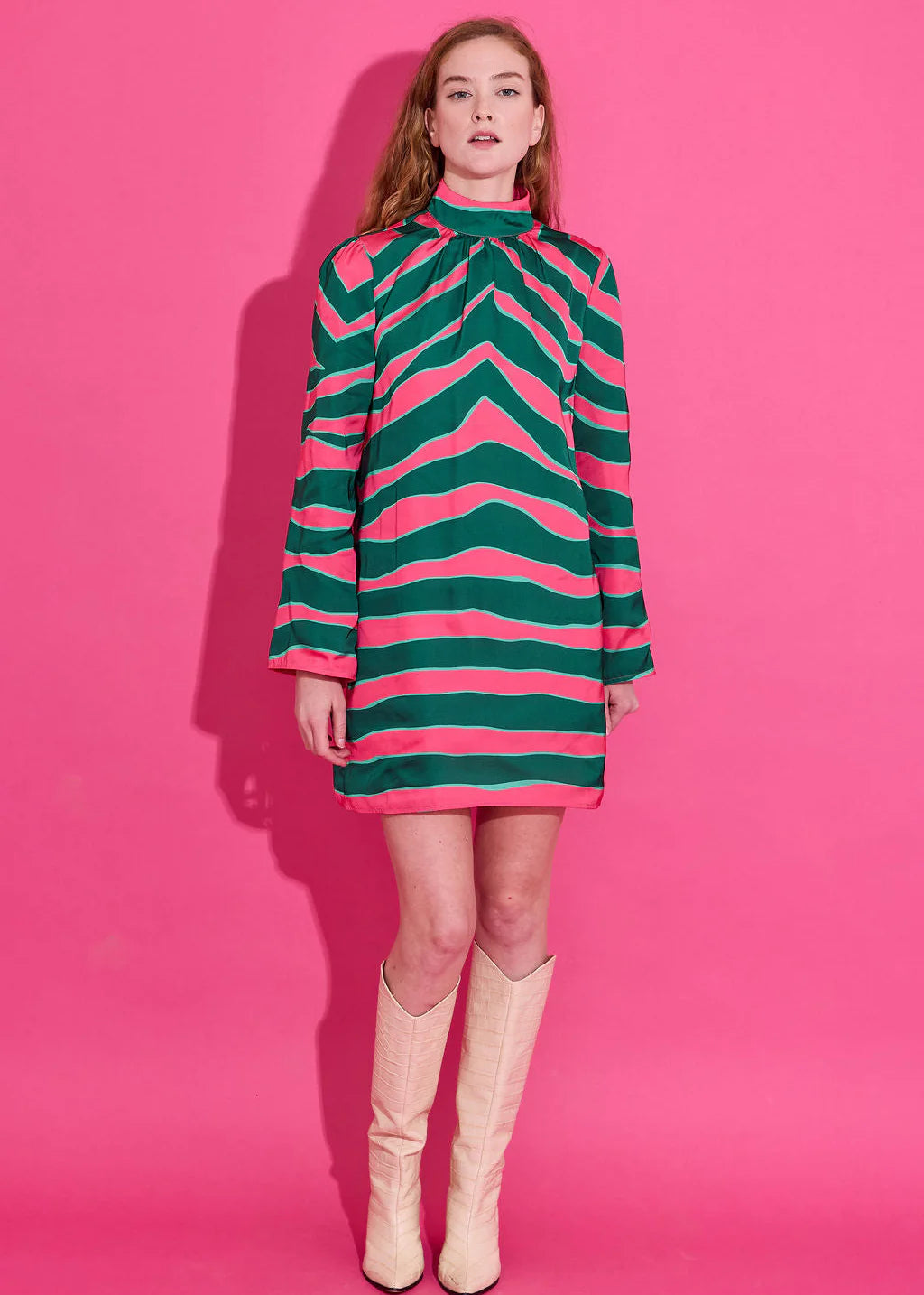 Alden Adair Emery Dress-Ziggy Palm