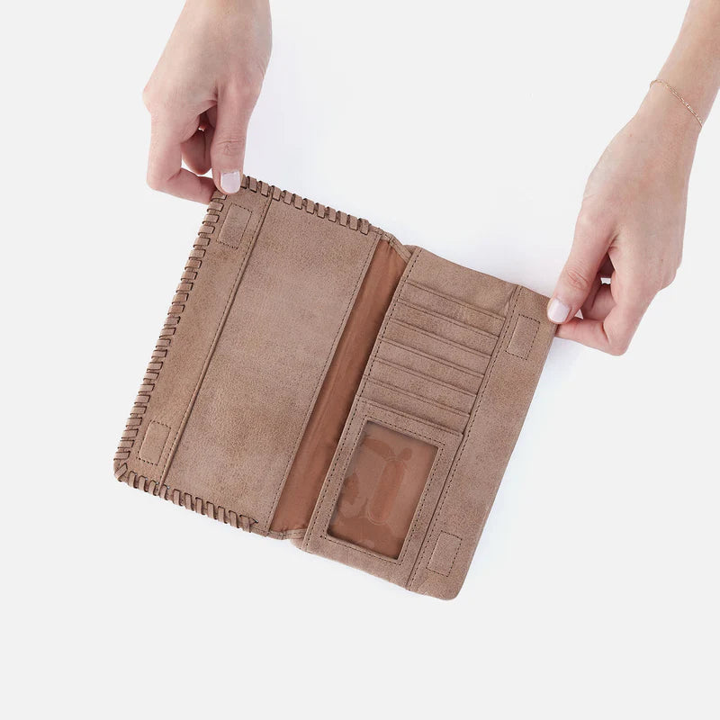 Hobo Foray Large Wallet-Hazel