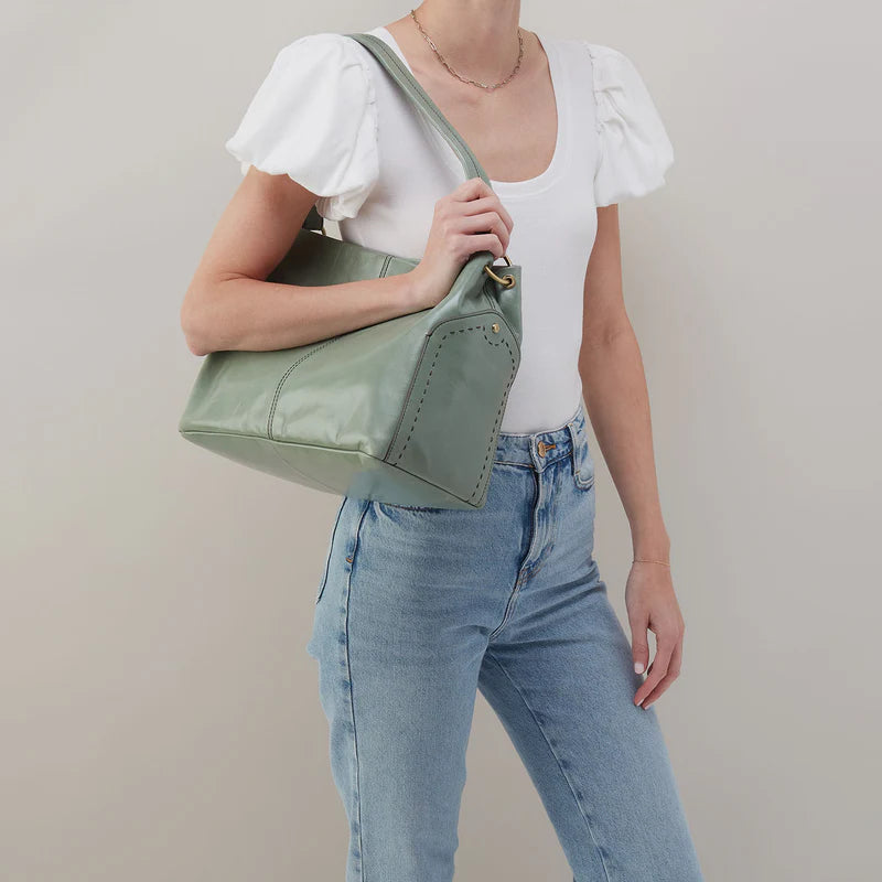 Hobo Seneca Shoulder Bag- Jade