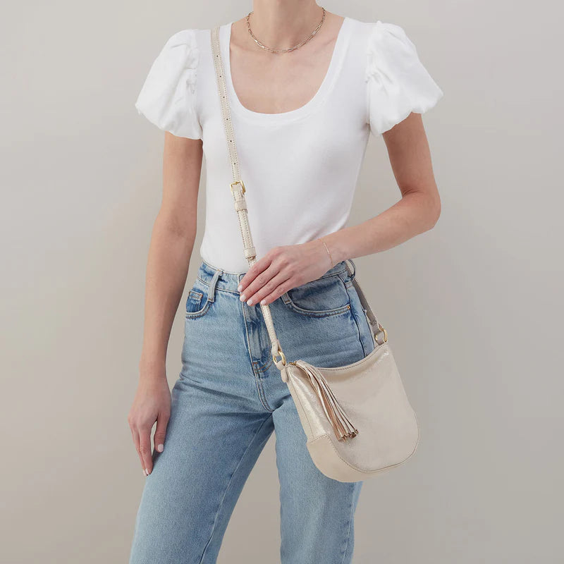 Hobo Lexi Crossbody- Sand Shimmer
