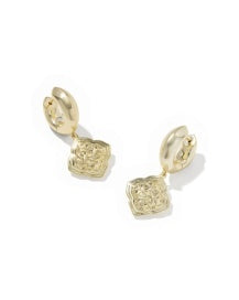 Kendra Scott Lilly Huggie Earrings-Gold