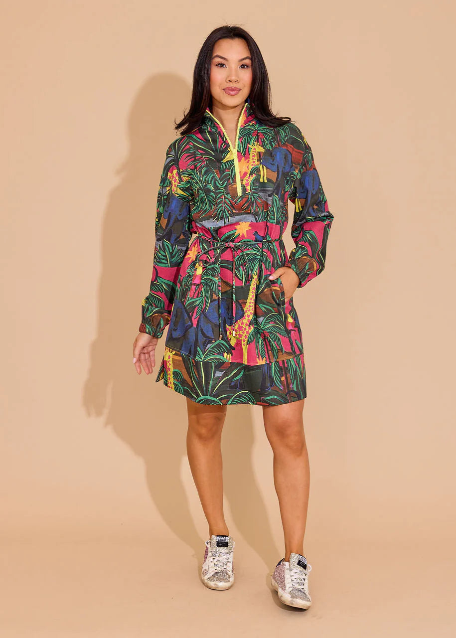 Alden Adair Logan Dress-Animal Kingdom