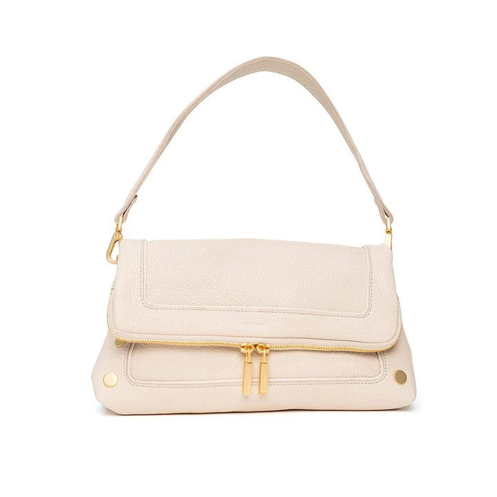 Hammitt Beverly Med-Catamaran Cream/Brushed Gold