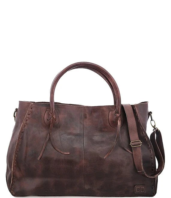 Bedstu Rockaway Handbag in Teak Rustic