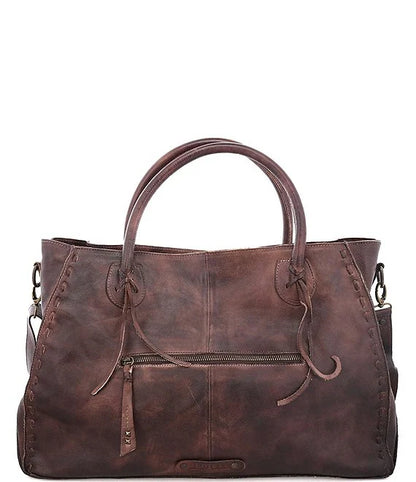 Bedstu Rockaway Handbag in Teak Rustic