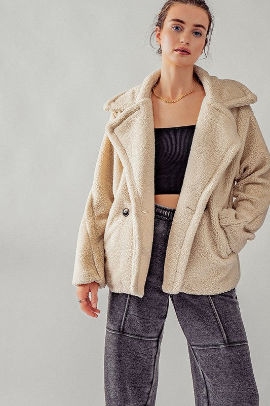 Wren Sherpa Coat