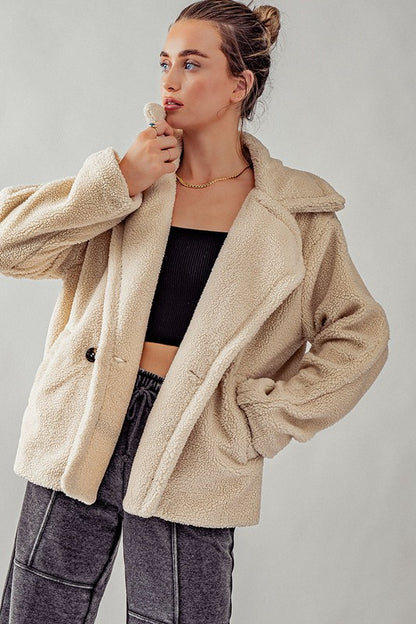 Wren Sherpa Coat