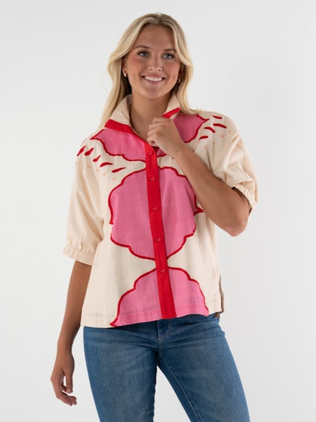 Emily McCarthy Bonny Top- Pink Palace