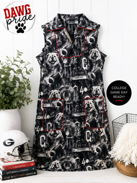 Mandi Paris UGA Alix Short Dress