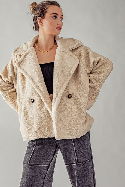 Wren Sherpa Coat