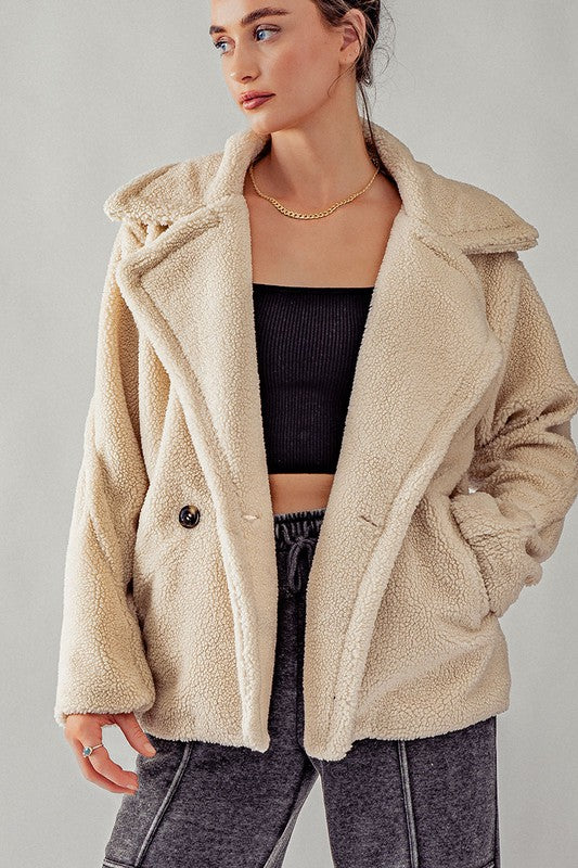 Wren Sherpa Coat