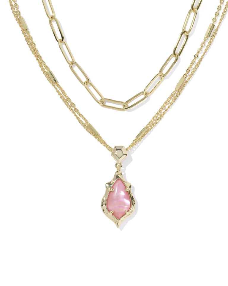 Kendra Scott Adriana Scallop Multi Strand Necklace
