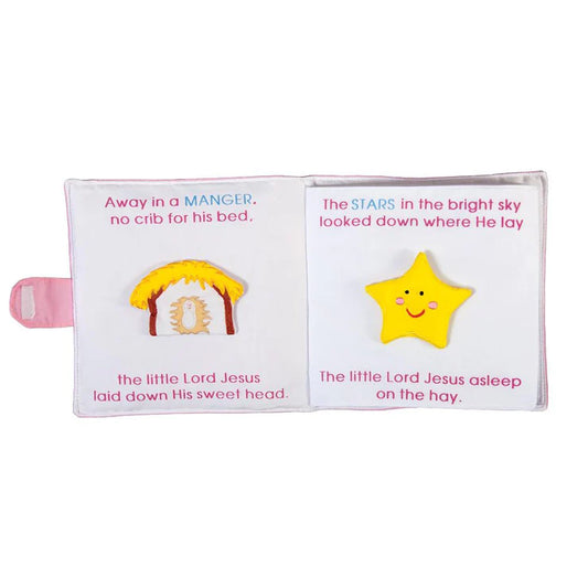 Pink Away In A Manger Book