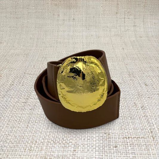 Garland Belt buckle- Turtle shell