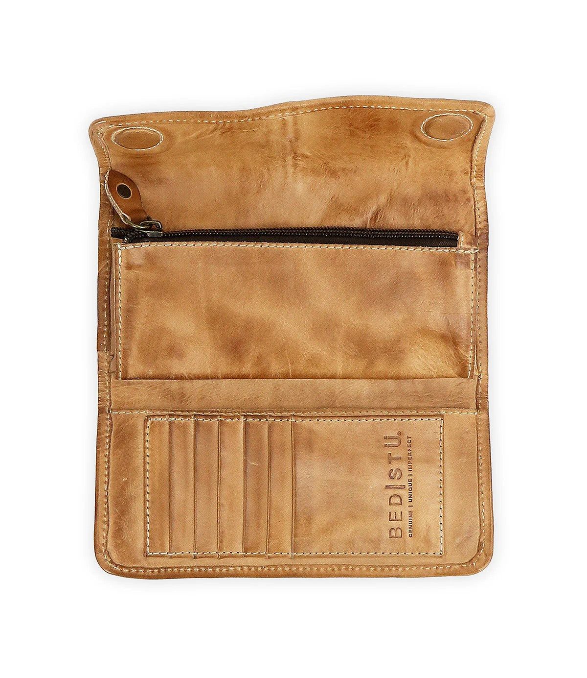 Bedstu Canton Wallet-Tan Rustic