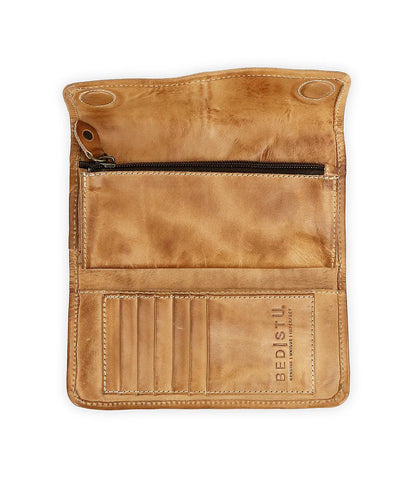 Bedstu Canton Wallet-Tan Rustic