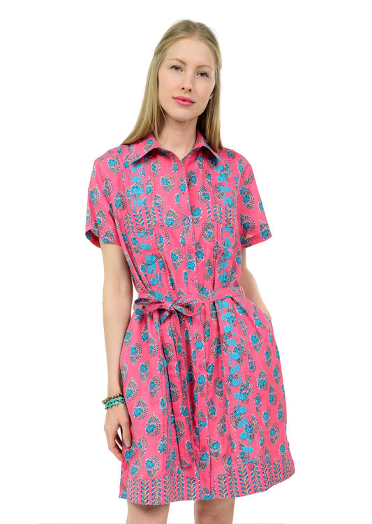 Sister Mary Dominga Dress-Geranium