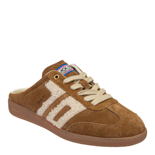 Back 70 Easter Backless Sneakers-Tobacco