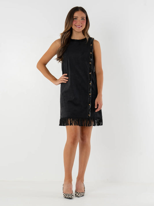 Emily McCarthy Tory Suede Dress-Tap Shoe