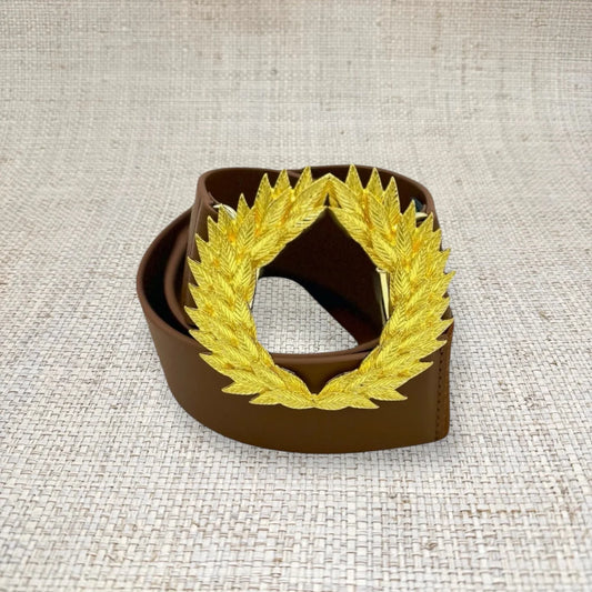 Garland Laurel Wreath Belt Buckle