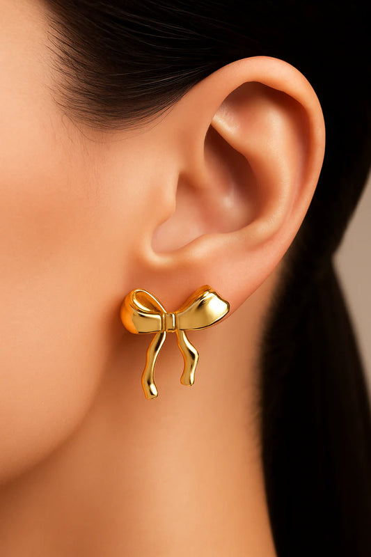 Sheila Fajl Jordi Studs- Shiny 18K Gold Plated