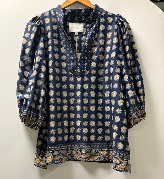 Smith & Quinn Eliza Top-Flora Paisley Multi