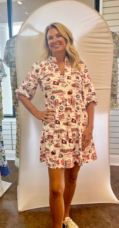 Smith & Quinn Tory Dress-Georgia Toile