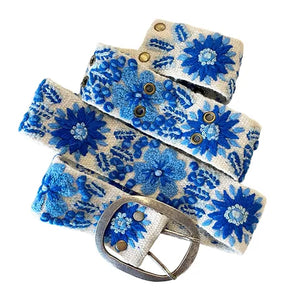 Jenny Krauss Handmade Forget Me Not Belt