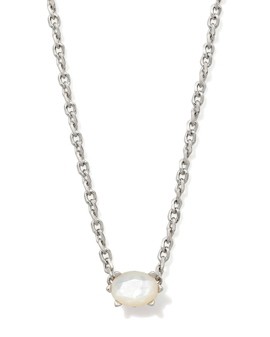 Kendra Scott Cailin Pendant in Rhodium