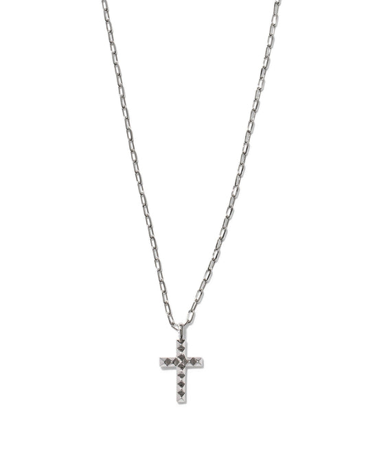 Kendra Scott Jada Cross Necklace Rhodium