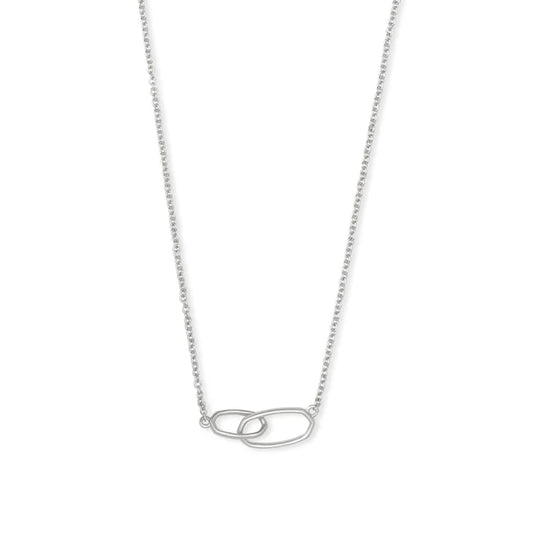 Kendra Scott Sawyer Necklace Silver