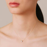 Adina Reyter 14K Yellow Gold Pavé Teardrop Diamond Necklace