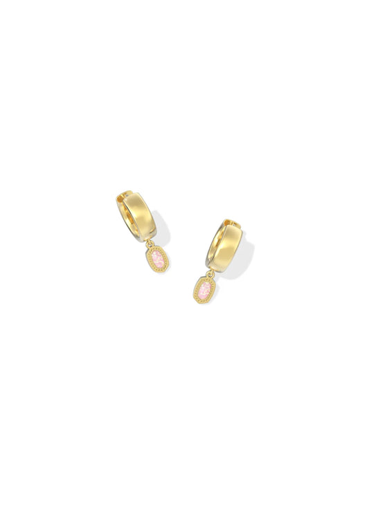 Kendra Scott Mini Ellie Wide Huggie Earrings