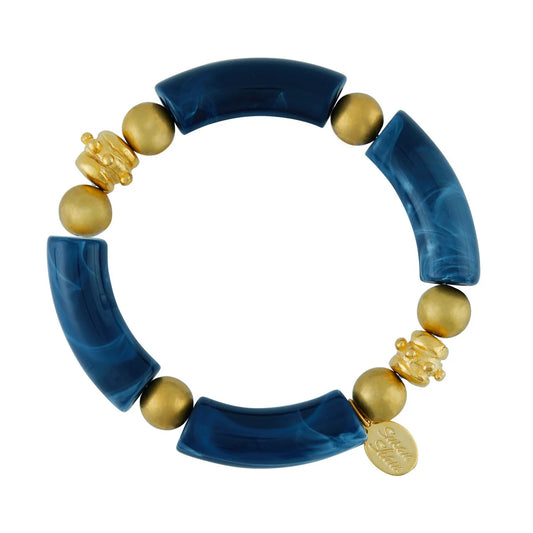 Susan Shaw Navy Charleston Bracelet